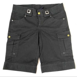 Athleta kick it black Bermuda shorts/4